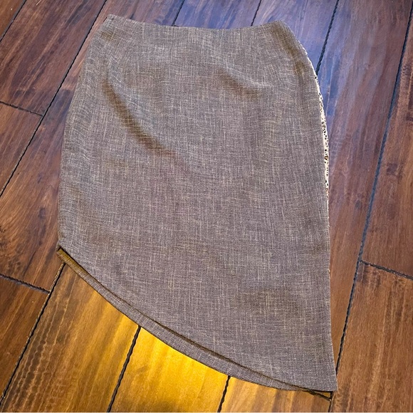 Selma Bos Asymmetrical Lace Overlay Skirt (Vintage) - Picture 9 of 9